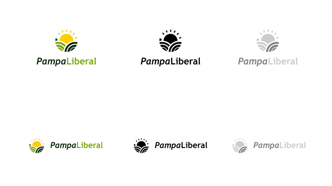 Pampa Liberal — Rediseño de logo e identidad visual