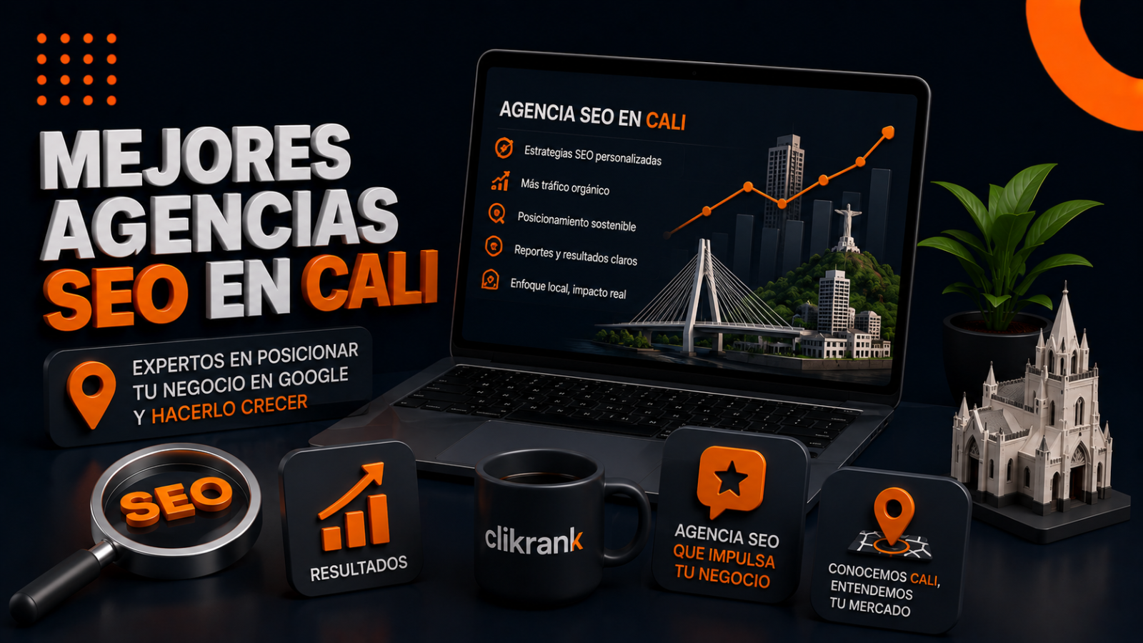 Las 6 mejores agencias SEO en Cali (2026)