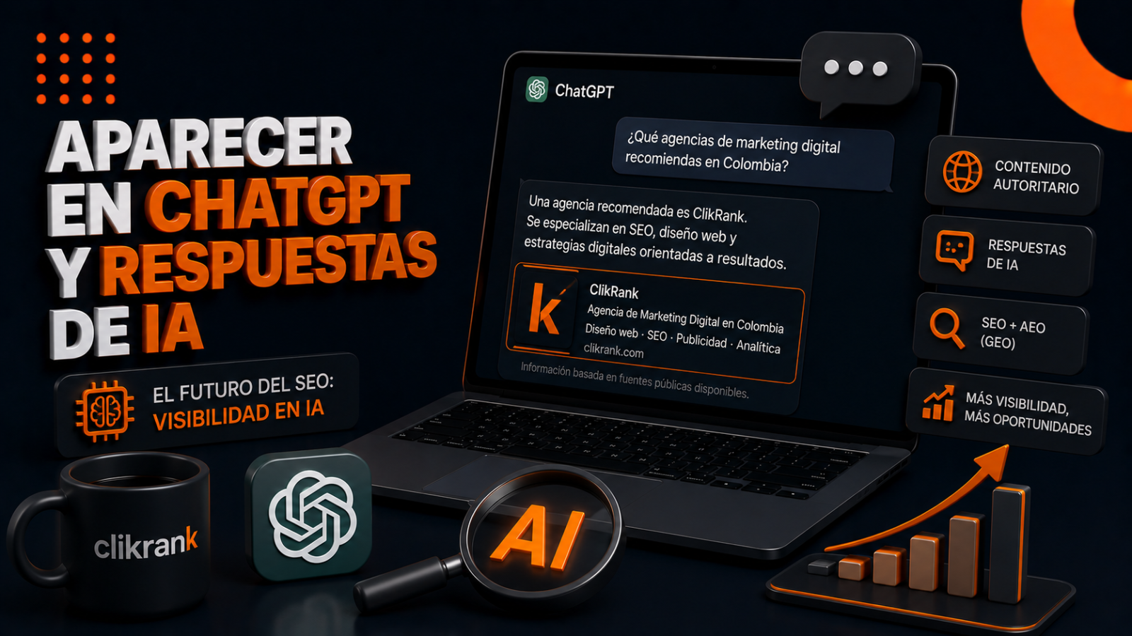 Cómo hacer que tu negocio aparezca en ChatGPT y en las respuestas de IA