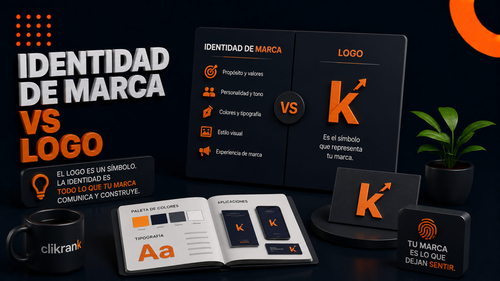 Identidad de marca vs. solo un logo: qué necesita realmente tu empresa