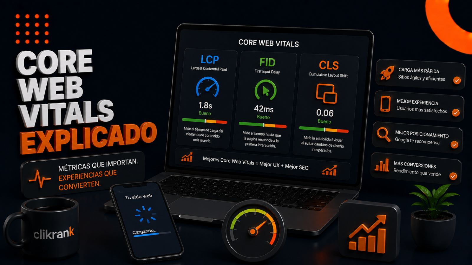 Core Web Vitals, explicados (y cómo mejorarlos sin rehacer la web)