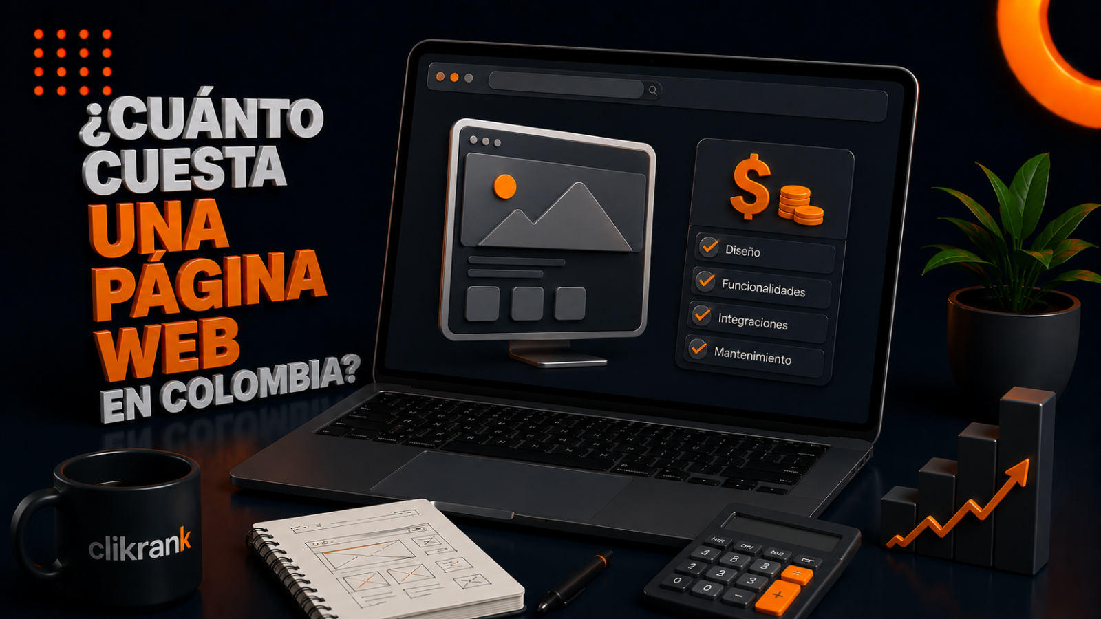 Cuánto cuesta una página web en Colombia en 2026 (precios reales)