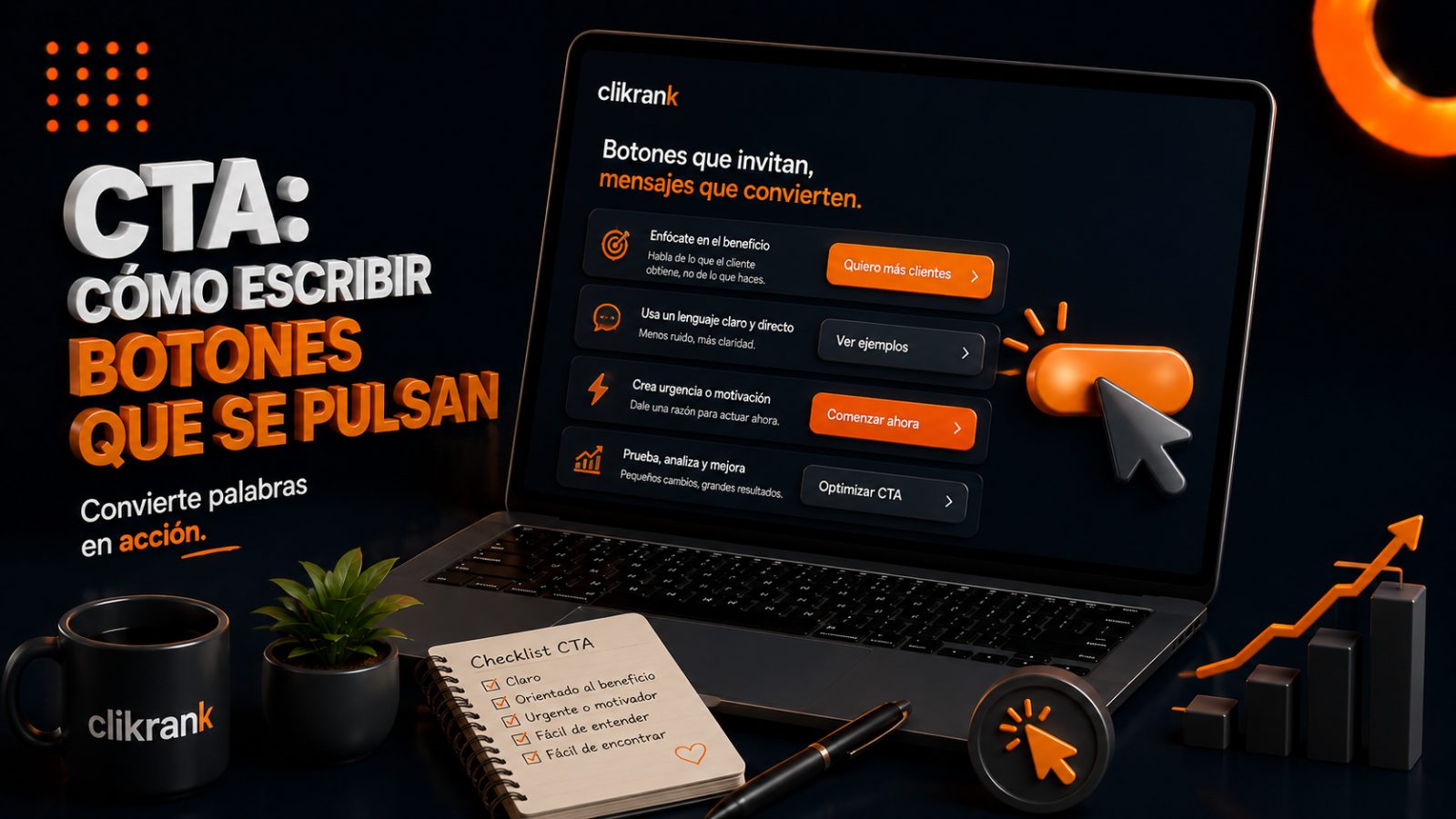 CTA: cómo escribir botones que se pulsan