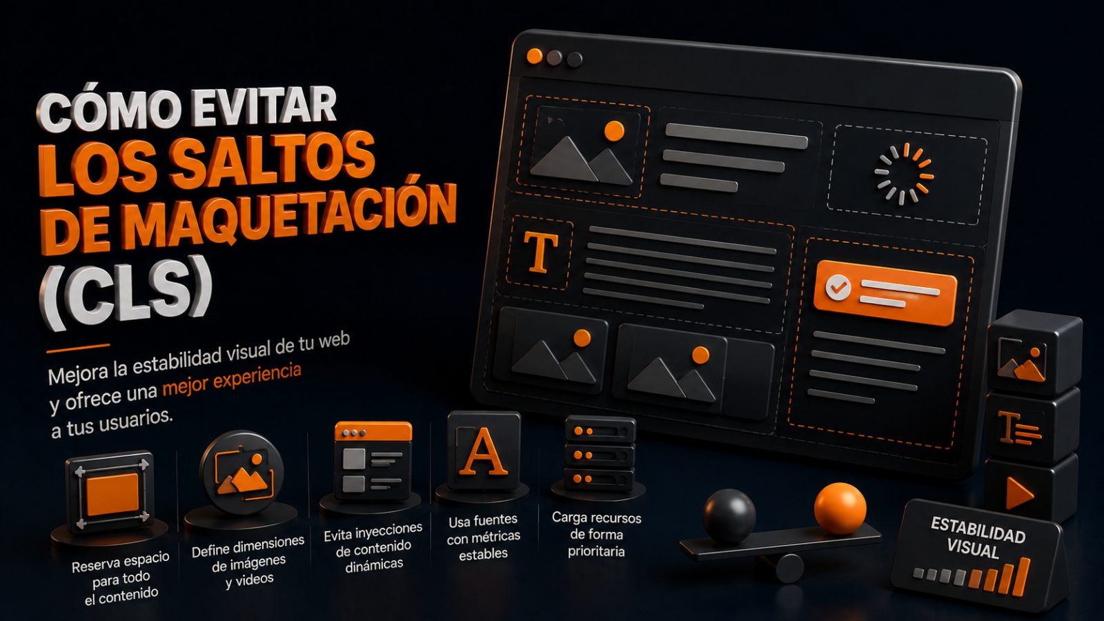 Cómo evitar los saltos de maquetación (CLS)