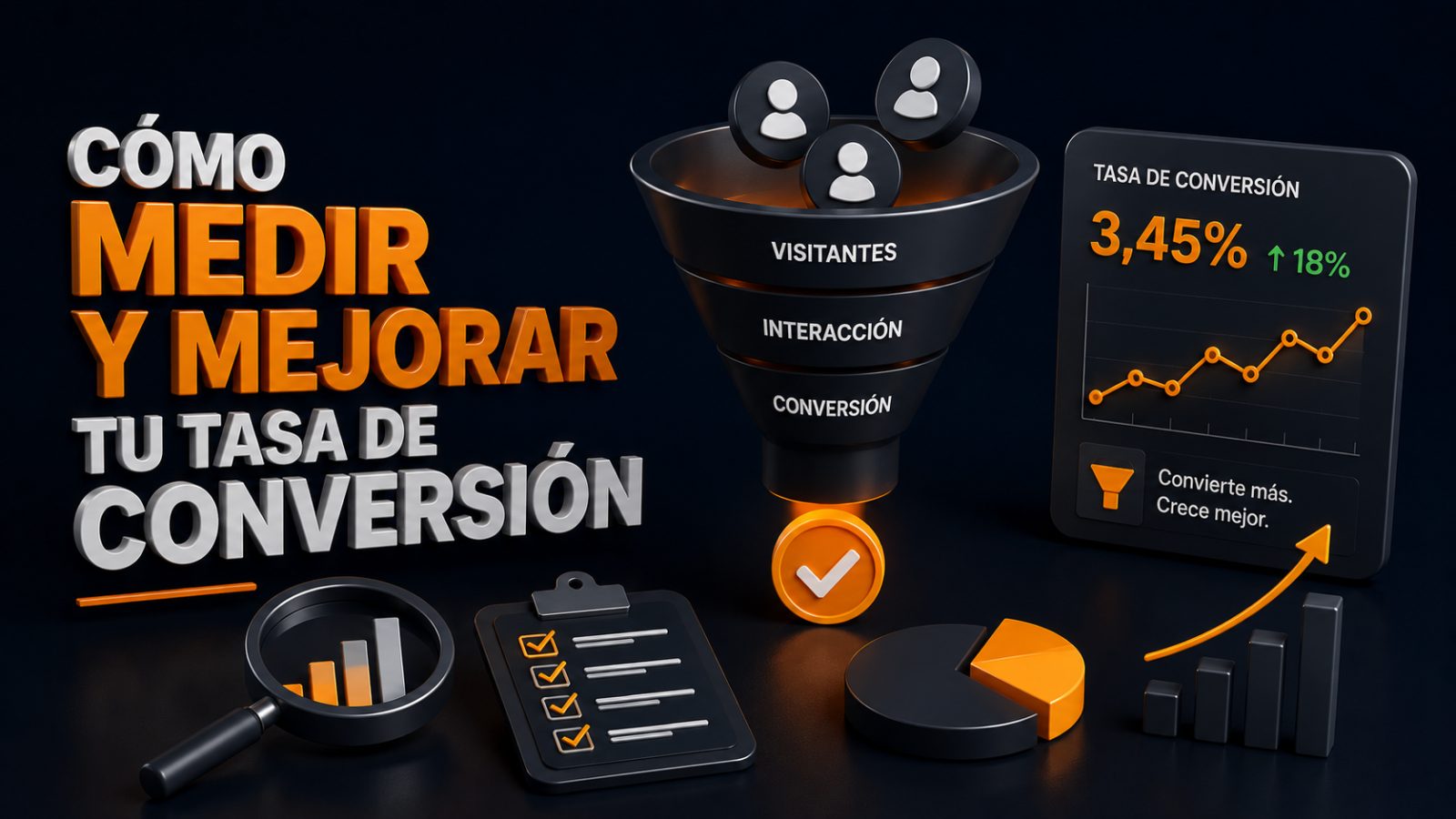Cómo medir y mejorar tu tasa de conversión