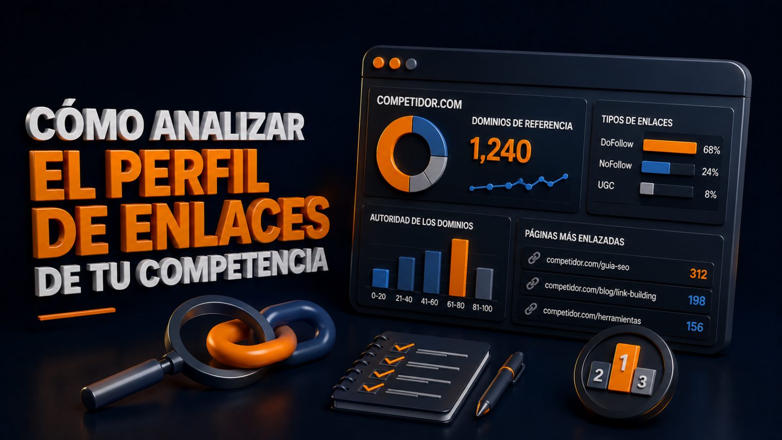 Cómo analizar el perfil de enlaces de tu competencia