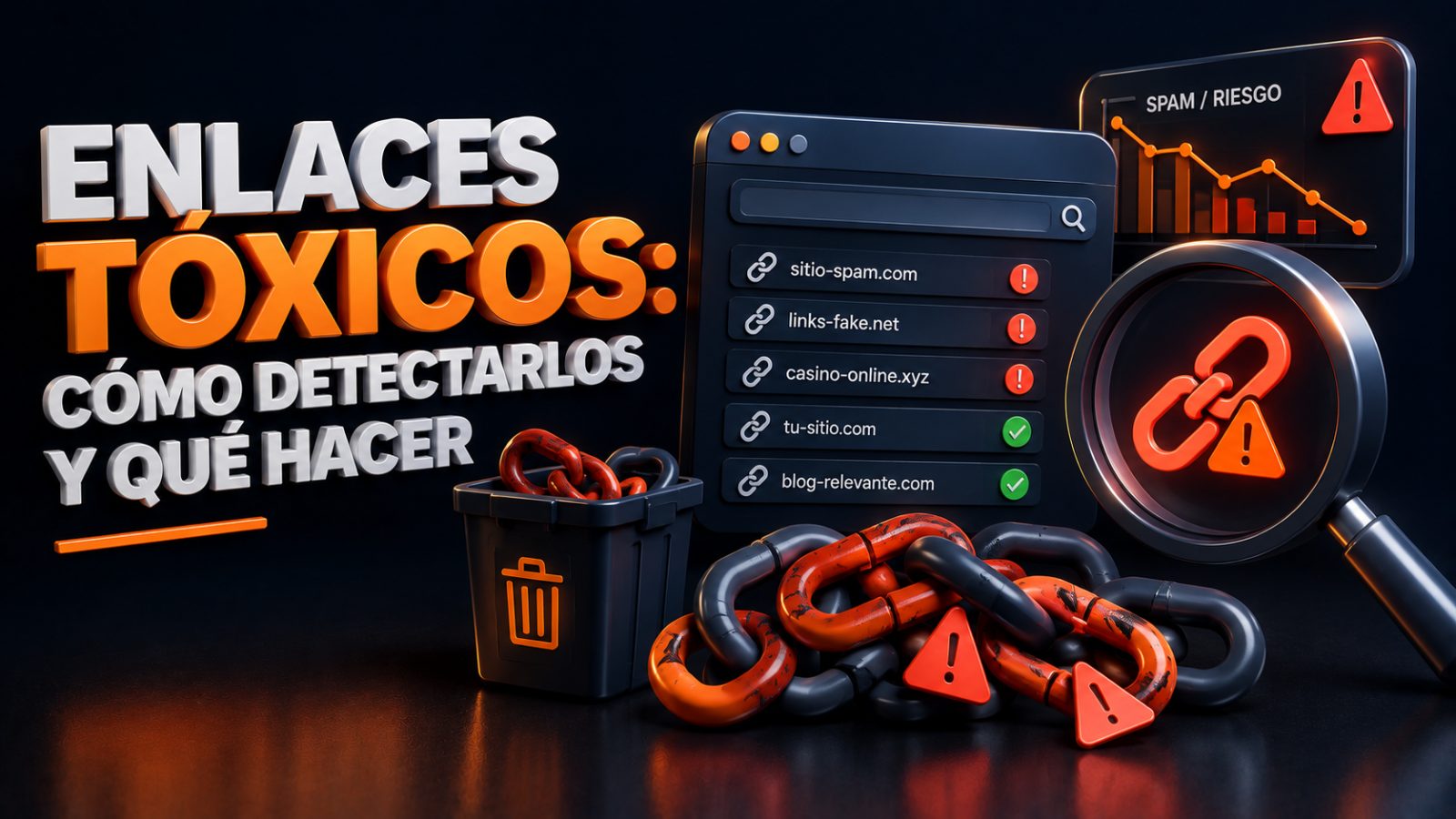 Enlaces tóxicos: cómo detectarlos y qué hacer