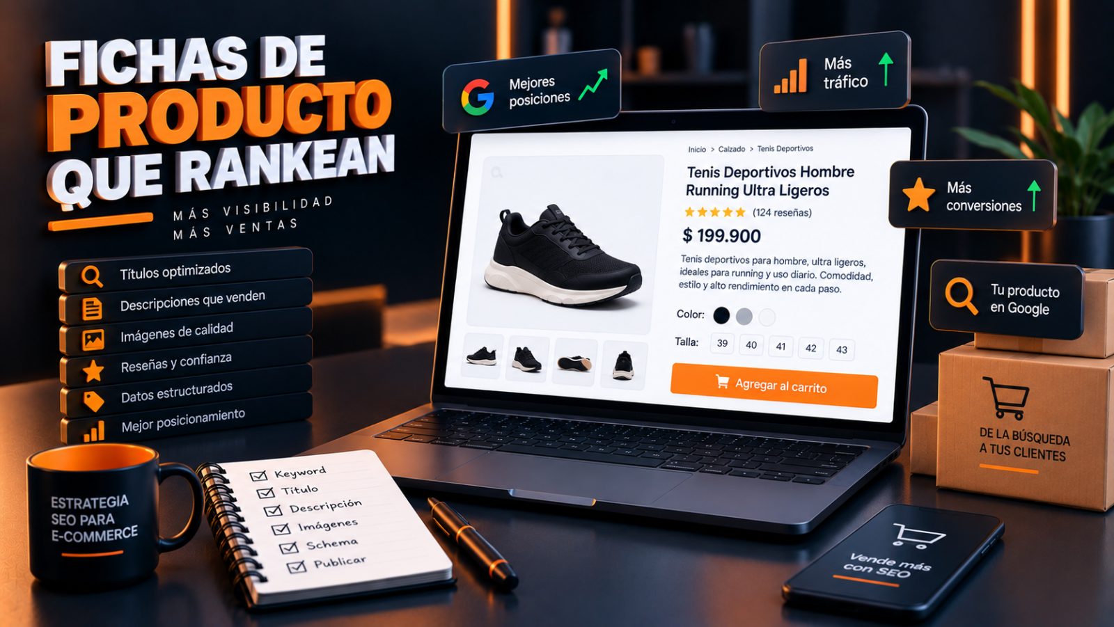 Fichas de producto que rankean y venden